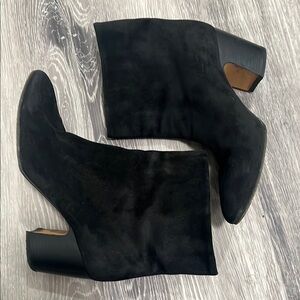 Vince Suede Heeled Booties